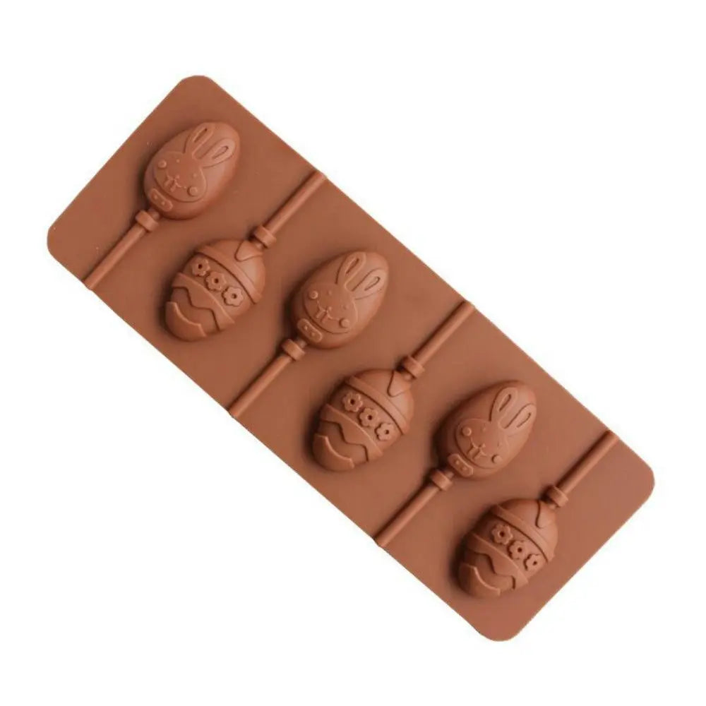 Molde de chocolate ovinhos e pirulito