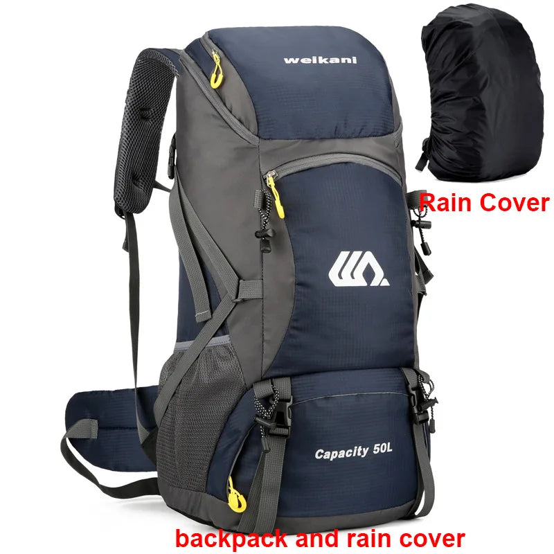 Mochila 50L Ocasião escalada, trekking, viagens, esqui, esporte