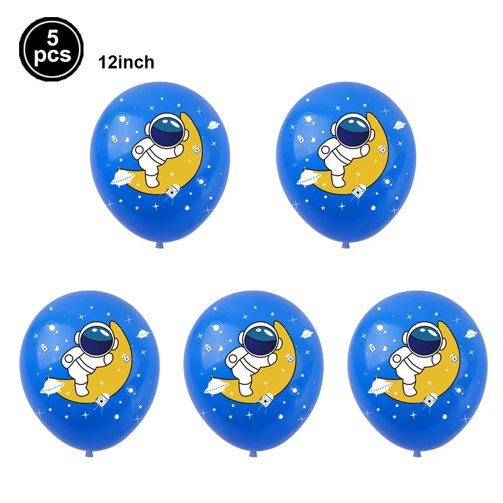 Kit Balões Astronauta e Foguete: Aventura no Universo