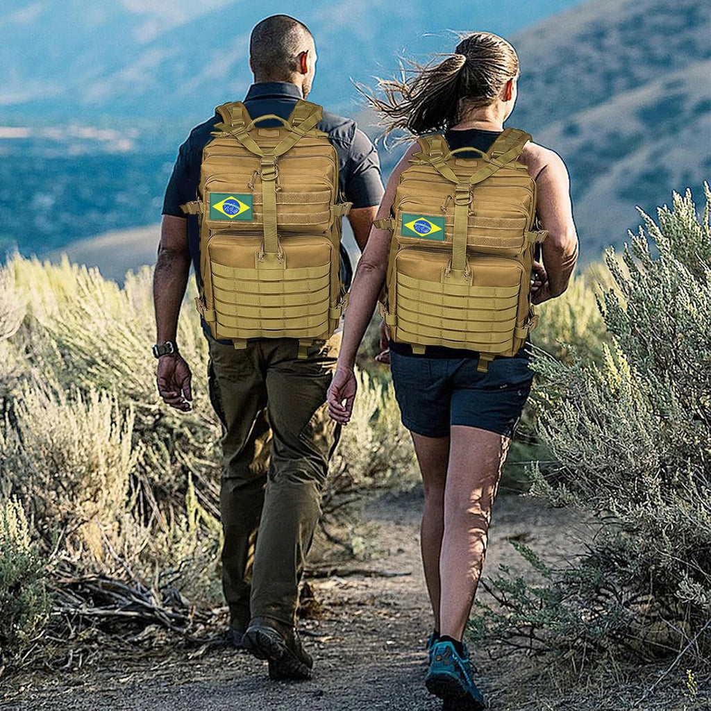 Mochila tática resistente a água grande capacidade de armazenamento