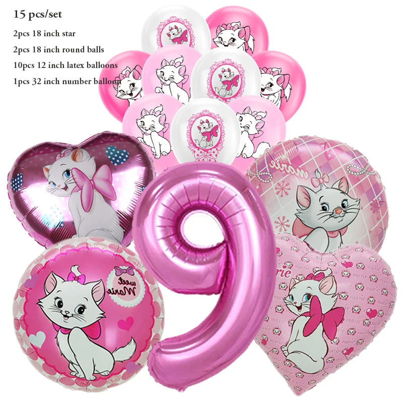 Kit Balões Gata Marie