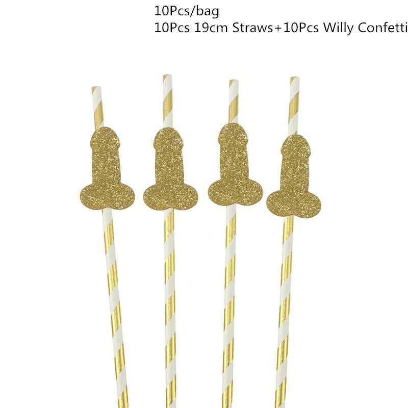 Kit Decoração Despedida de Solteira – Balões, Toppers e Confetes