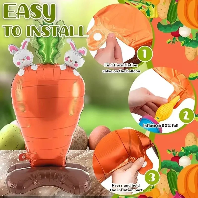 Decoração com Balões de Páscoa