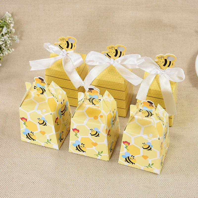 Caixa de Doces Abelhinha – Kit com 10, 30 ou 50 Unidades