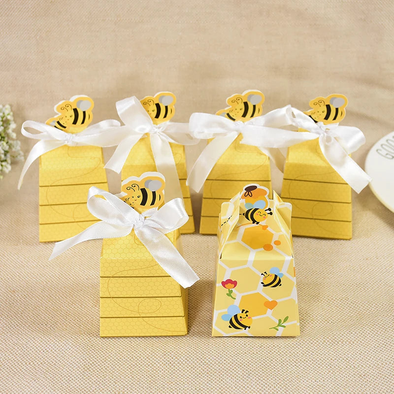 Caixa de Doces Abelhinha – Kit com 10, 30 ou 50 Unidades