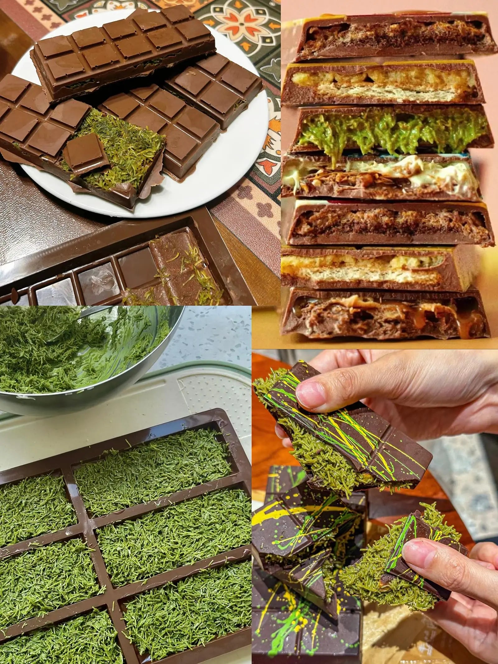 Moldes para chocolate