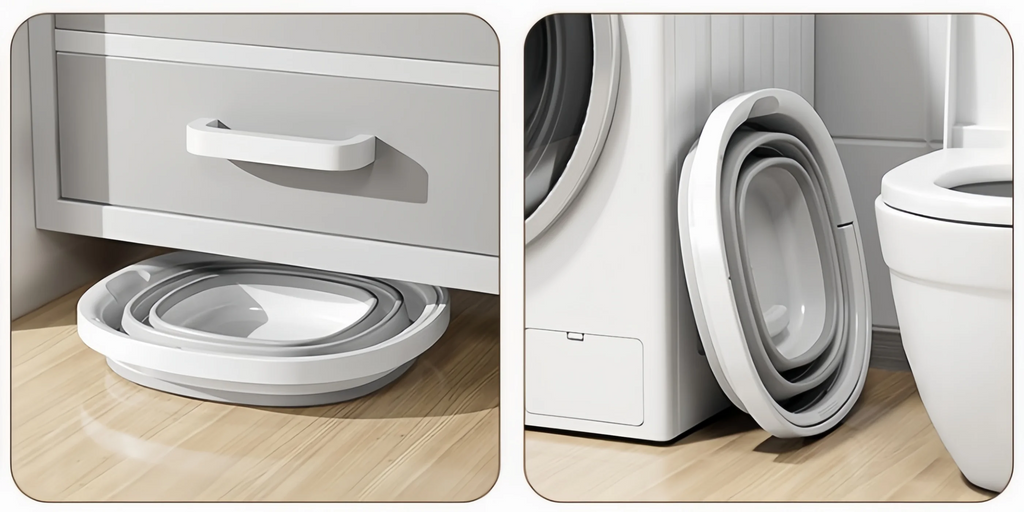 Balde dobrável 5/10L