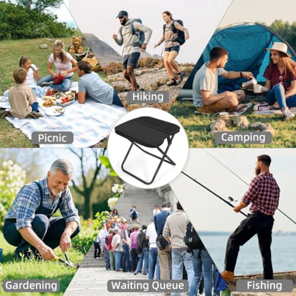 Banco portátil dobrável capacidade 120kg