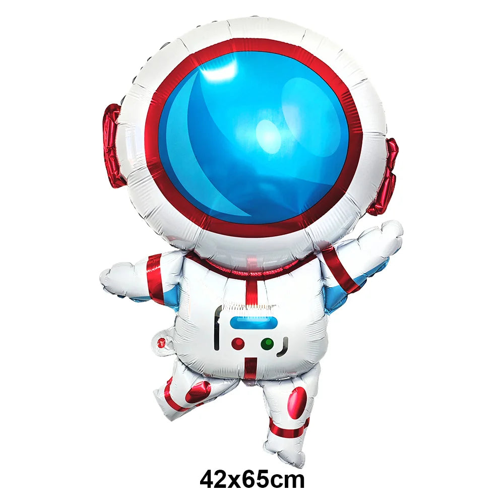 Kit Balões Astronauta e Foguete: Aventura no Universo