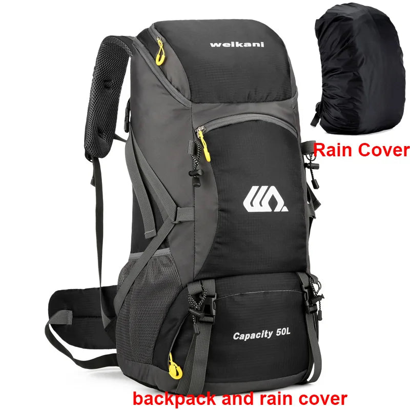 Mochila 50L Ocasião escalada, trekking, viagens, esqui, esporte