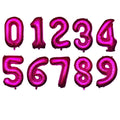 Balão de Número Grande 0 ao 9