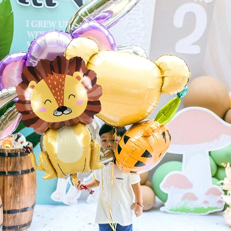 Balão animais da selva