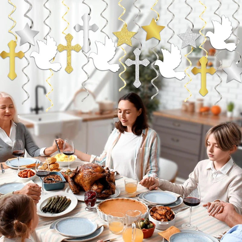 Kit Decoração Religiosa (6 ou 12 peças)