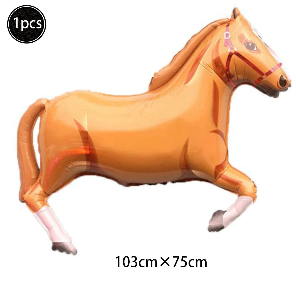 Balão Cavalo Cowboy (Estilo Western)