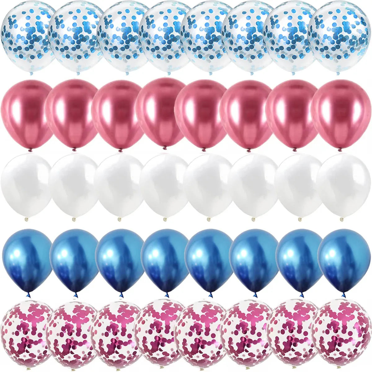 Kit Balões Chá Revelação (Mix Rosa e Azul)