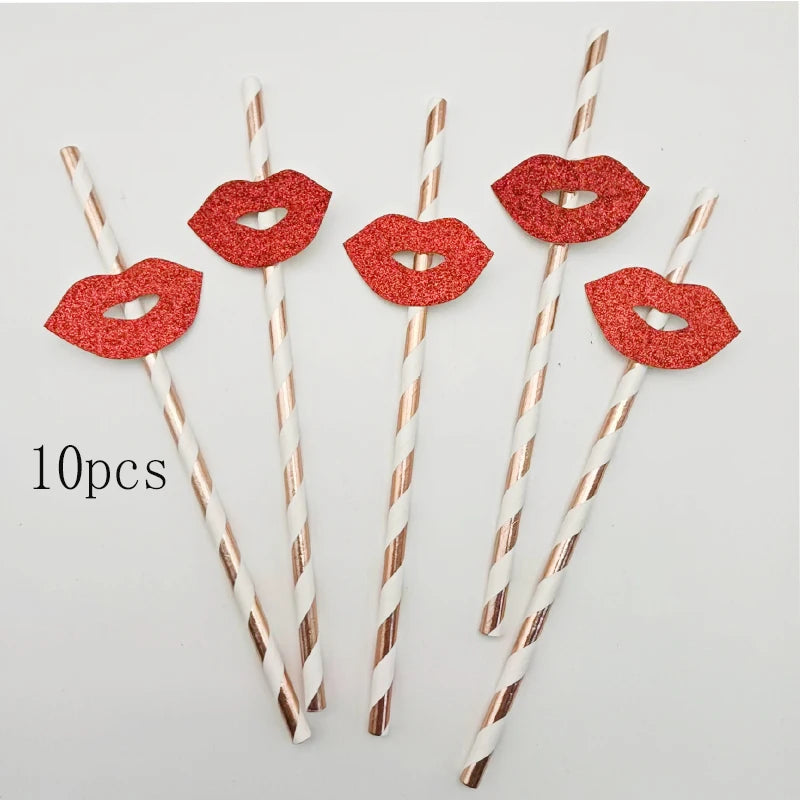 Kit Descartáveis Despedida de Solteira Rosa