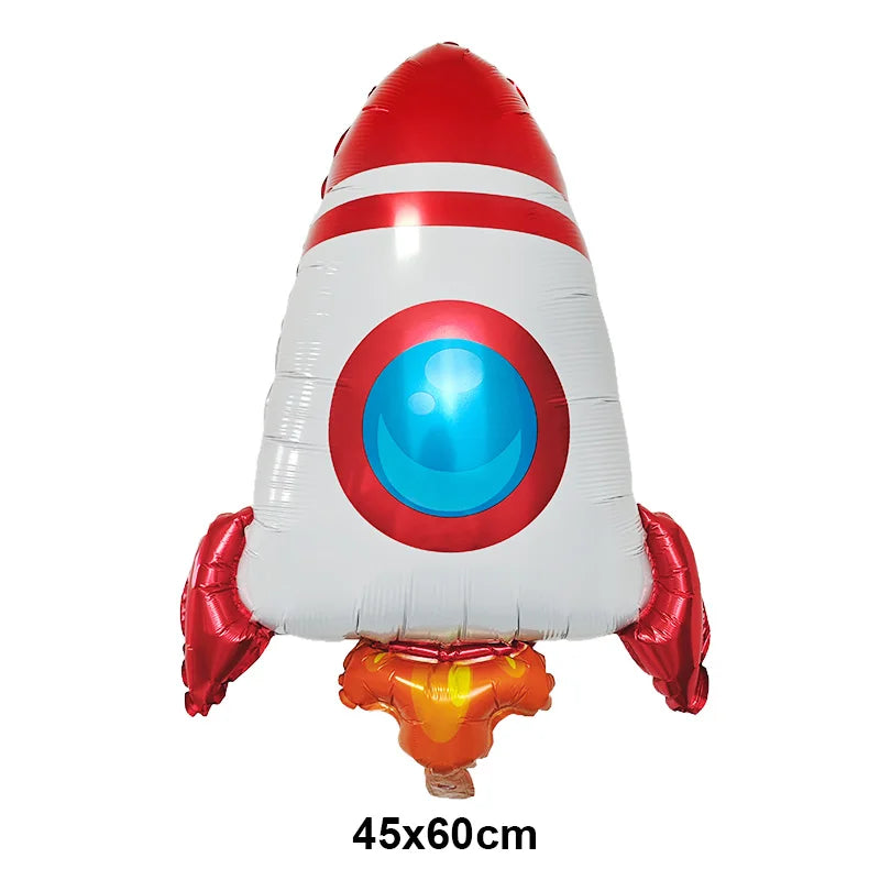 Kit Balões Astronauta e Foguete: Aventura no Universo