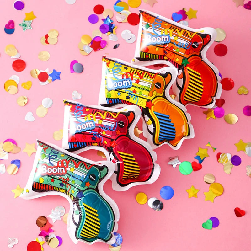 Kit 10 Lançadores de Confete Infláveis