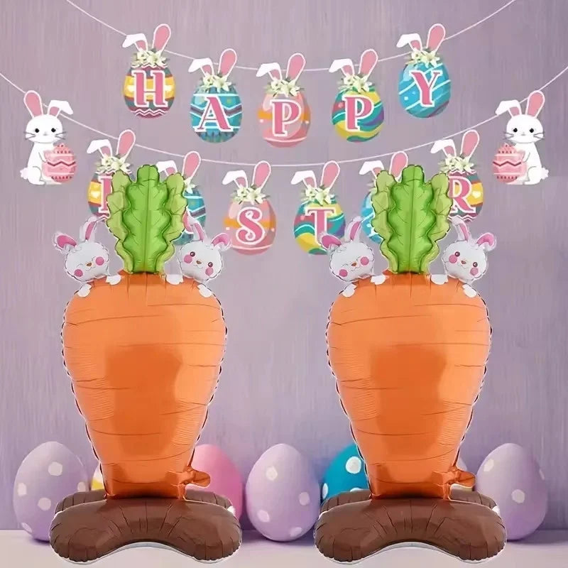 Decoração com Balões de Páscoa