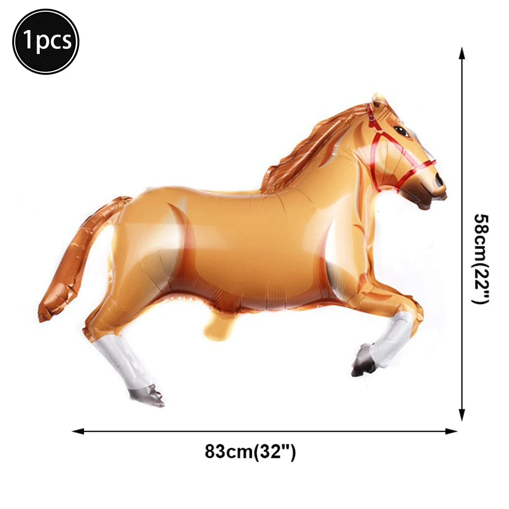 Balão Cavalo Cowboy (Estilo Western)