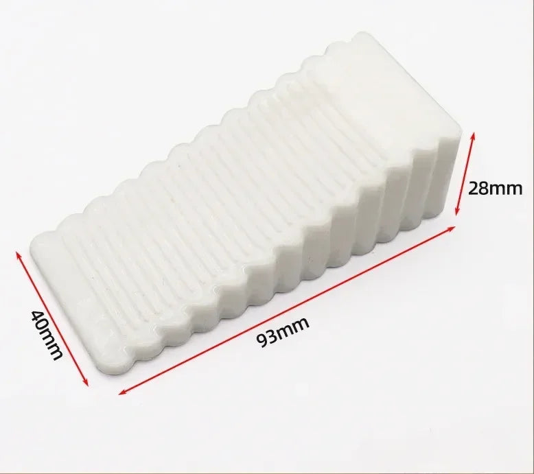 Peça anti-colisão para batente de porta