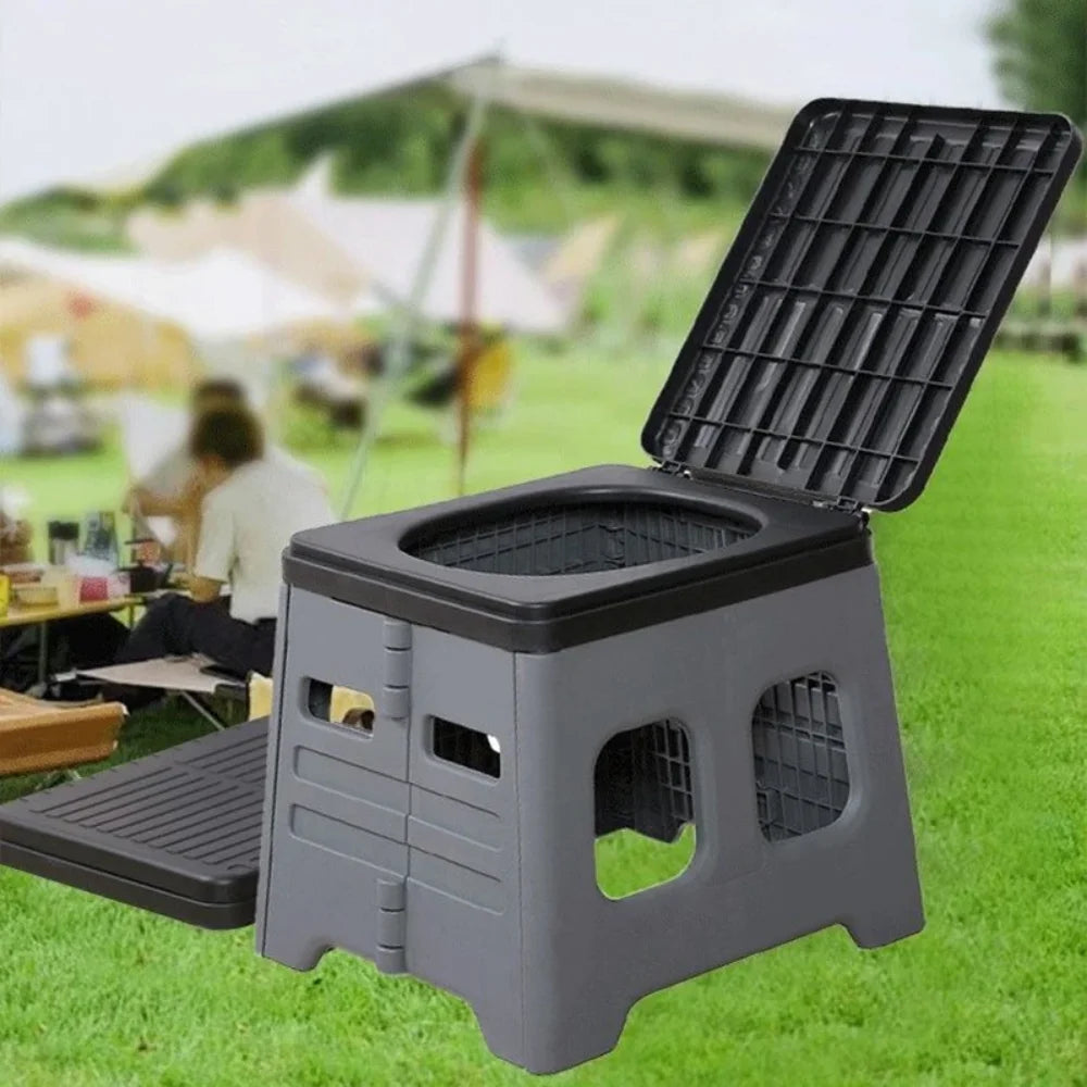 Vaso sanitario portátil e dobrável