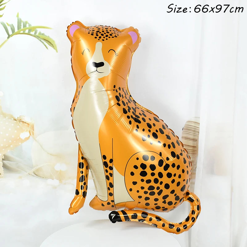 Balão animais da selva