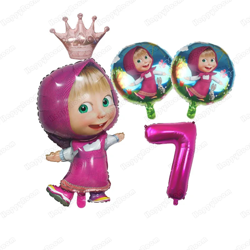 Kit Masha e o Urso (5 Peças)