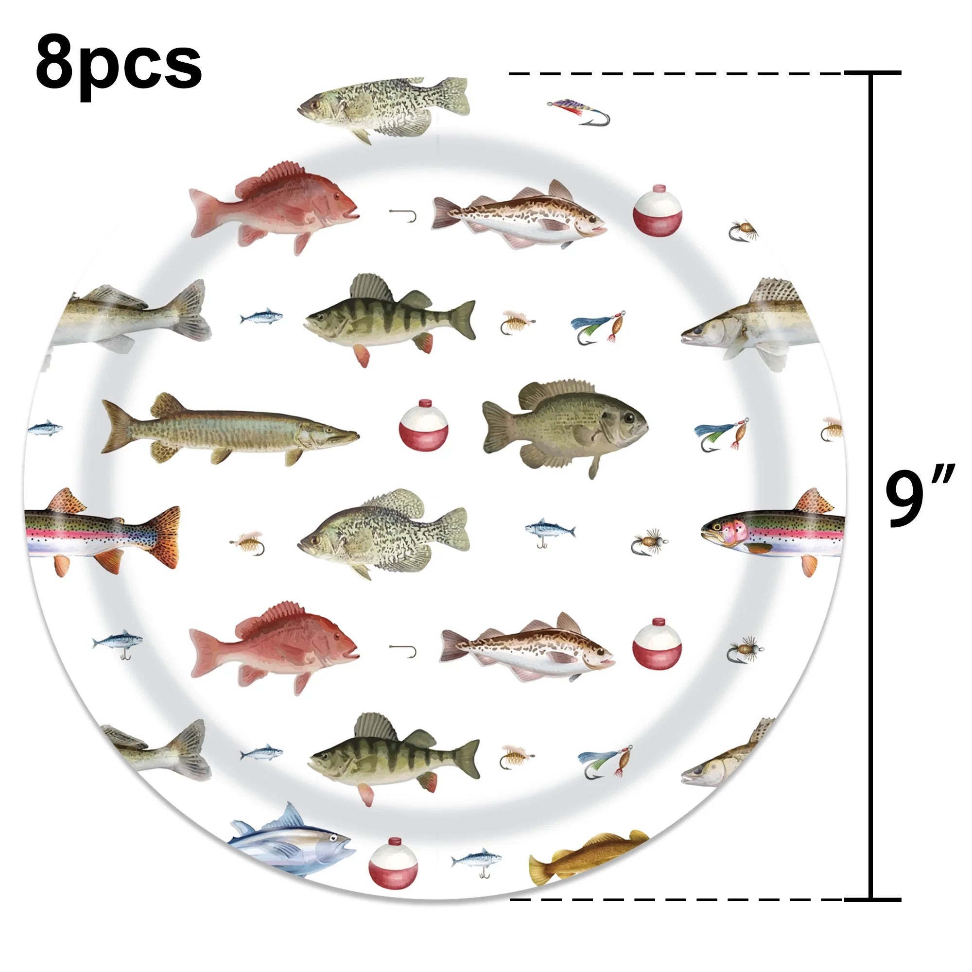 Kit Balões Metalizados Peixe – Decoração Festa Pescaria