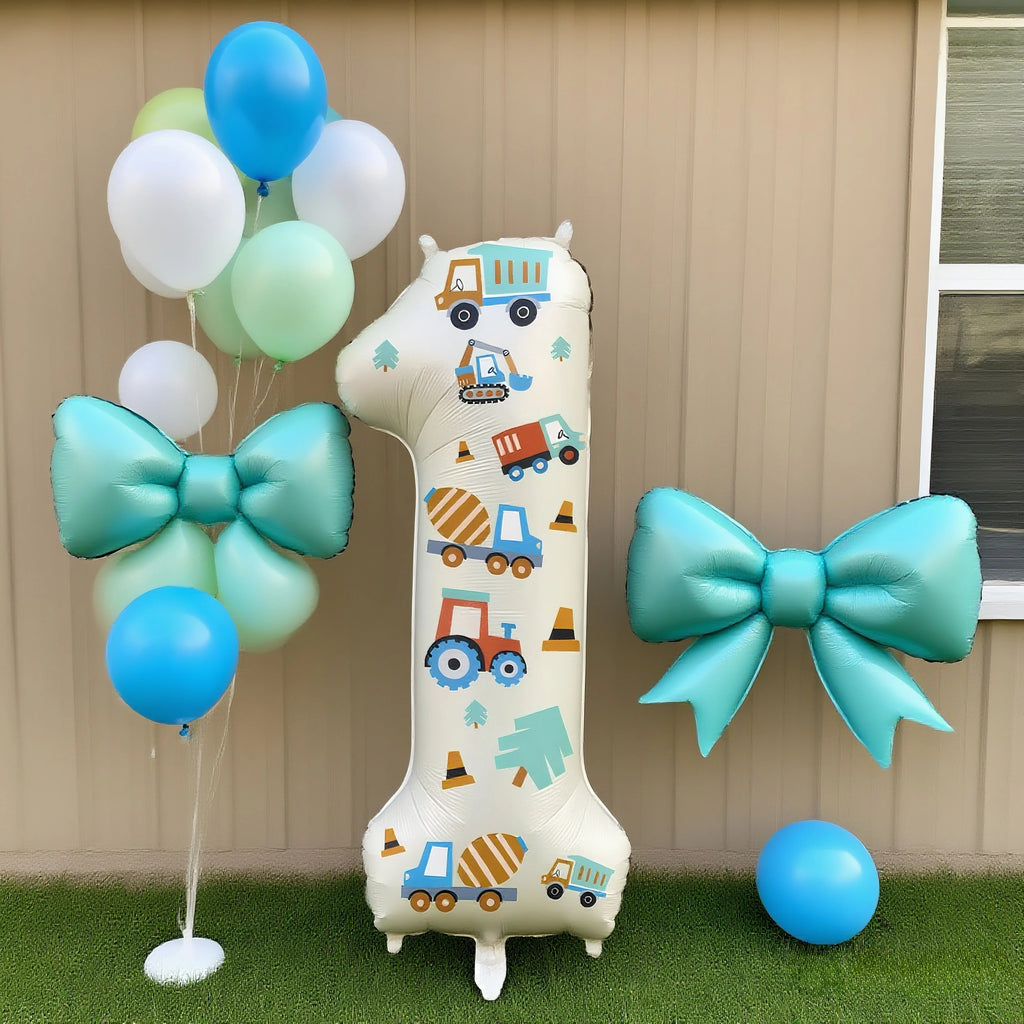 Balão de Número (Tema Construção)