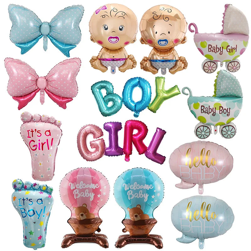 Balões Metalizados Chá Revelação