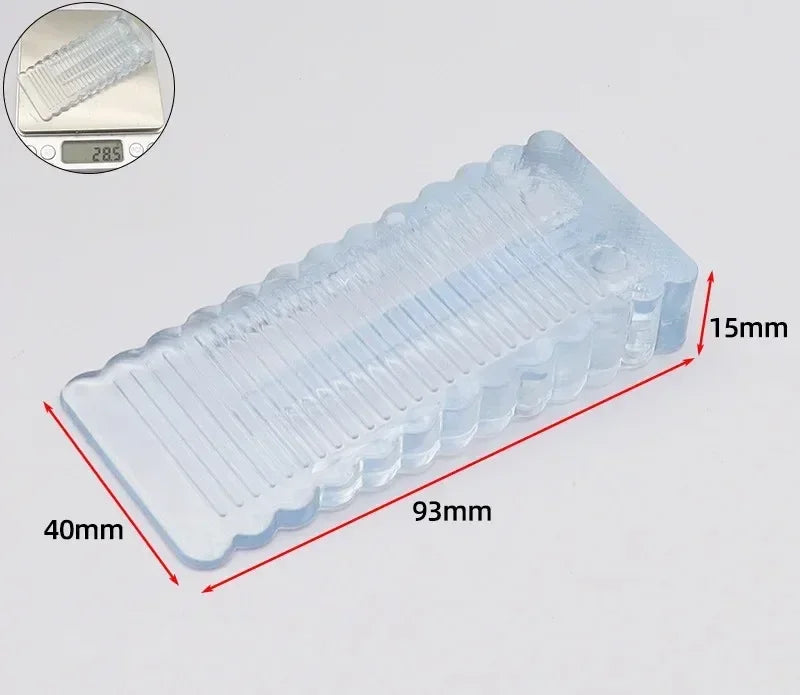 Peça anti-colisão para batente de porta