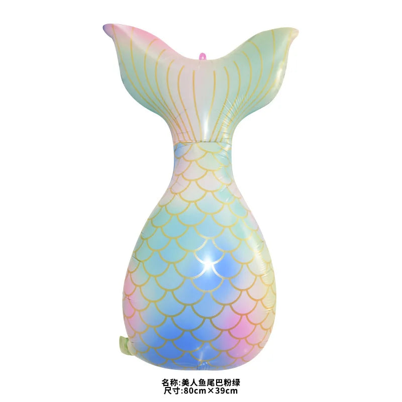 Conjunto Decorativo Para Festa Tema Sereia