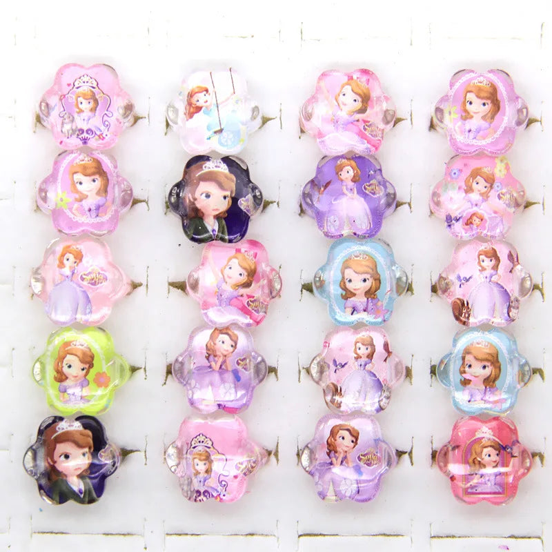 Kit Lembrancinha 12 Anéis Infantis