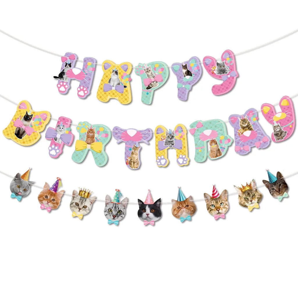 Kit Festa de Aniversário "Gatinhos"