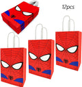 Kit 12 Sacolas de Presente Homem-Aranha
