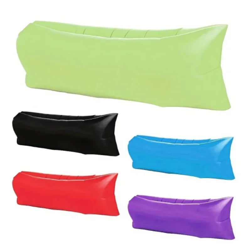 Sofá inflável fácil enchimento capacidade resistente