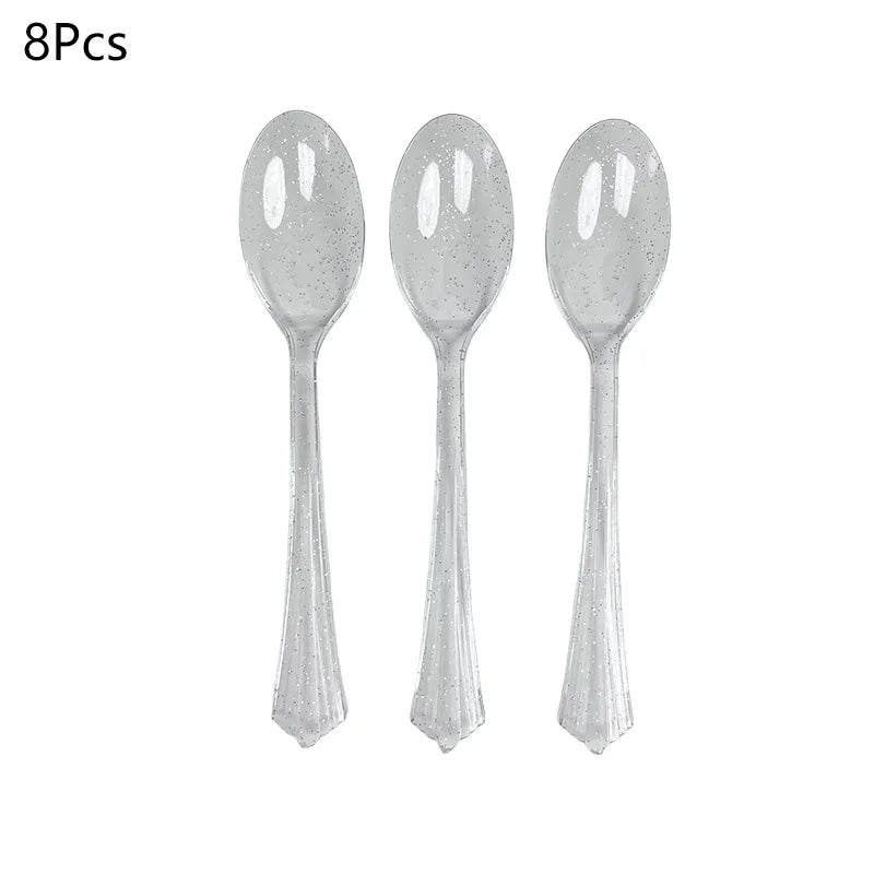 Kit Talheres e Pratos Sereia: Mesa Completa Fundo do Mar