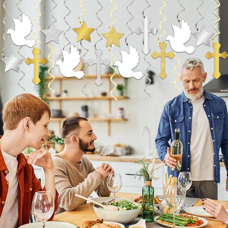 Kit Decoração Religiosa (6 ou 12 peças)