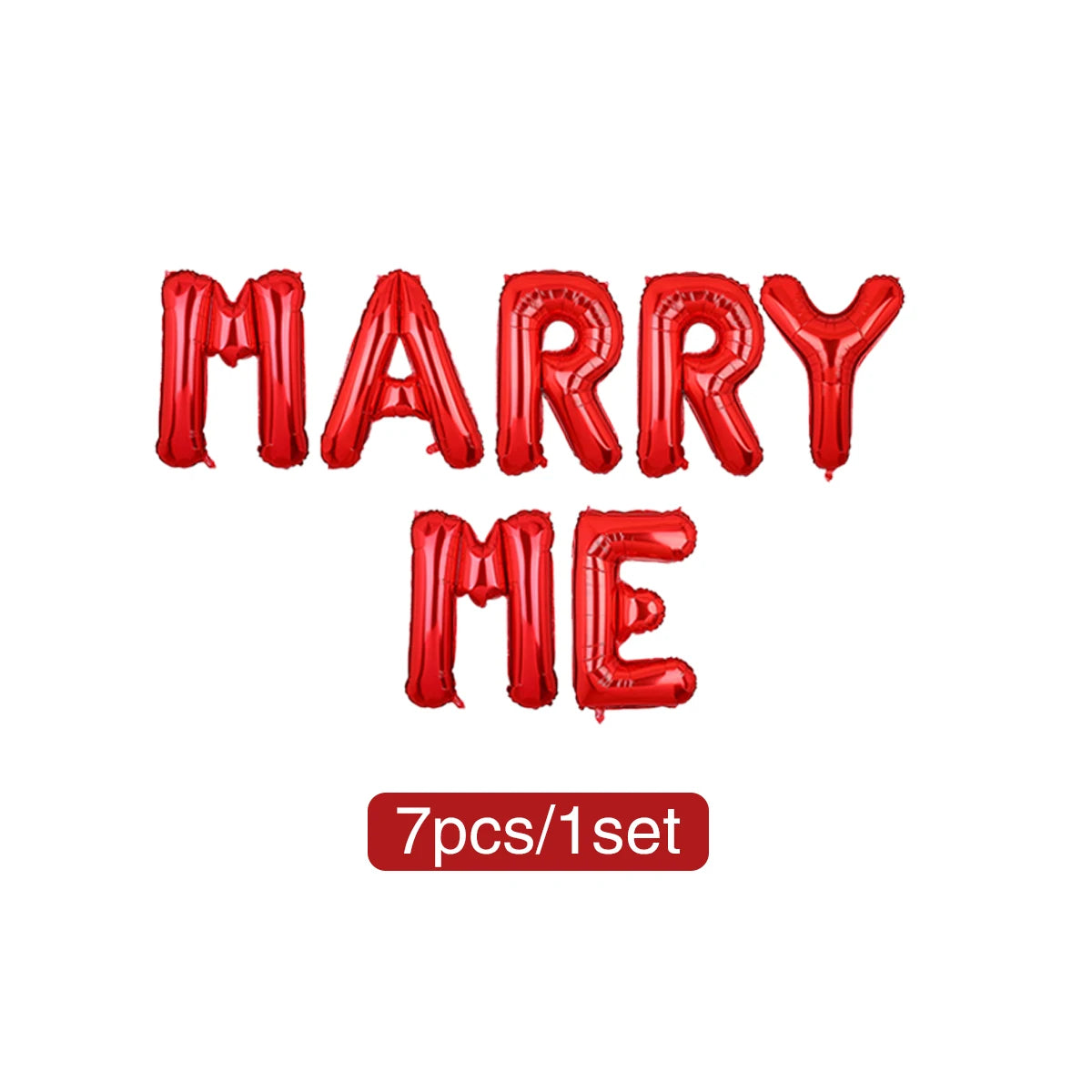 Kit Decoração "Marry Me" (Completo com 1000 Pétalas e Balões)