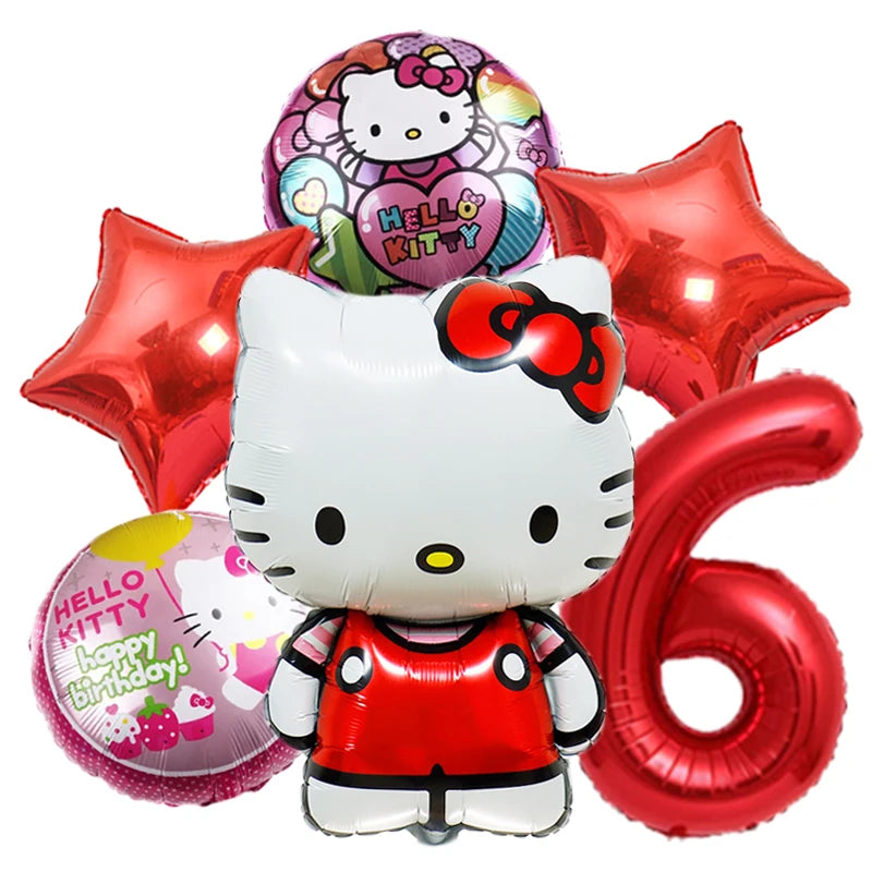 Kit Hello Kitty com Número