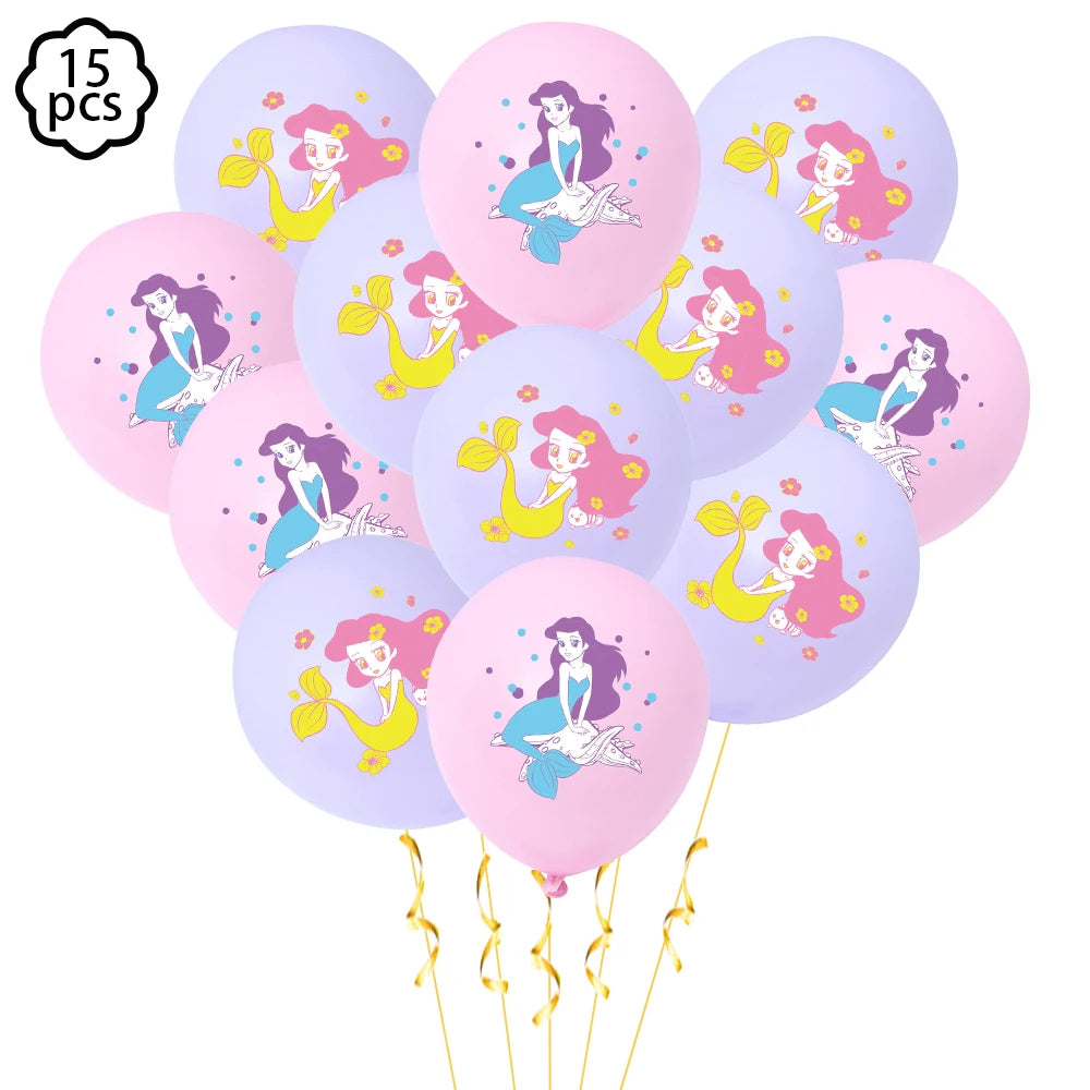 Conjunto Decorativo Para Festa Tema Sereia