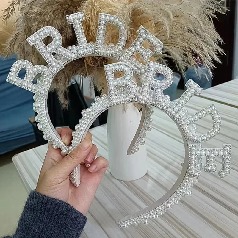 Tiara de Pérolas "Bride" – Acessório Premium para Noiva