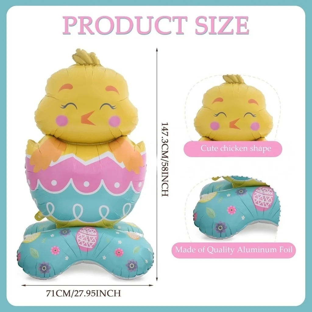 Decoração com Balões de Páscoa