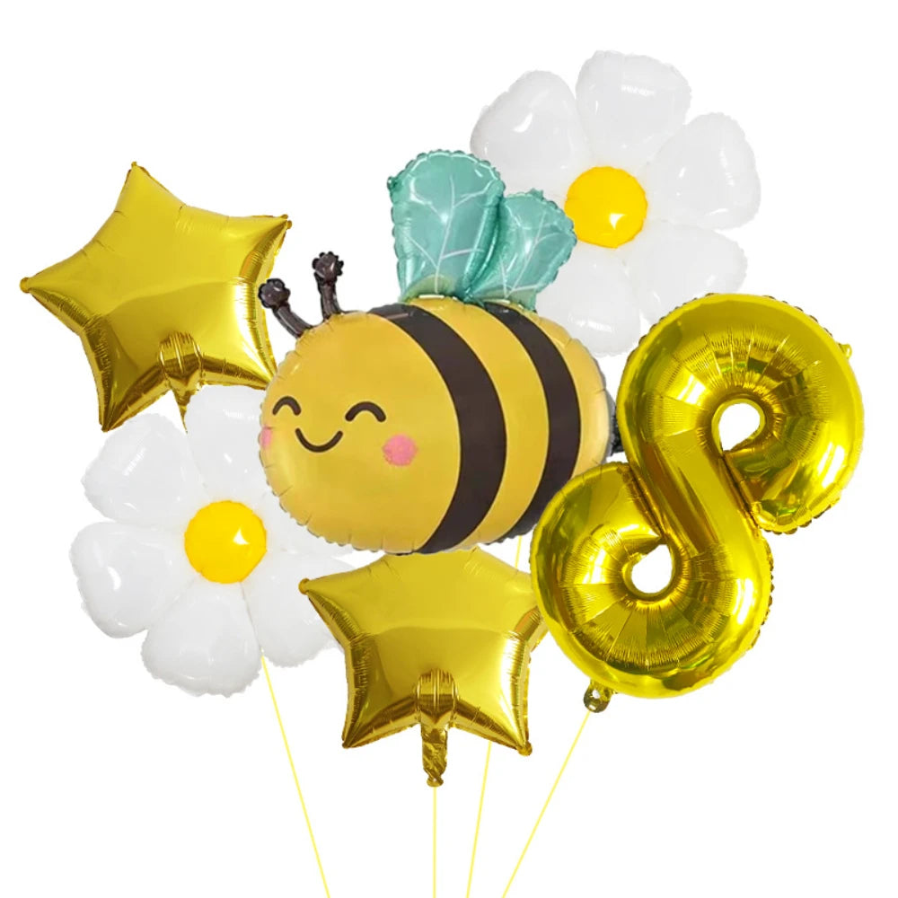 Kit Abelhinha e Margarida com Número