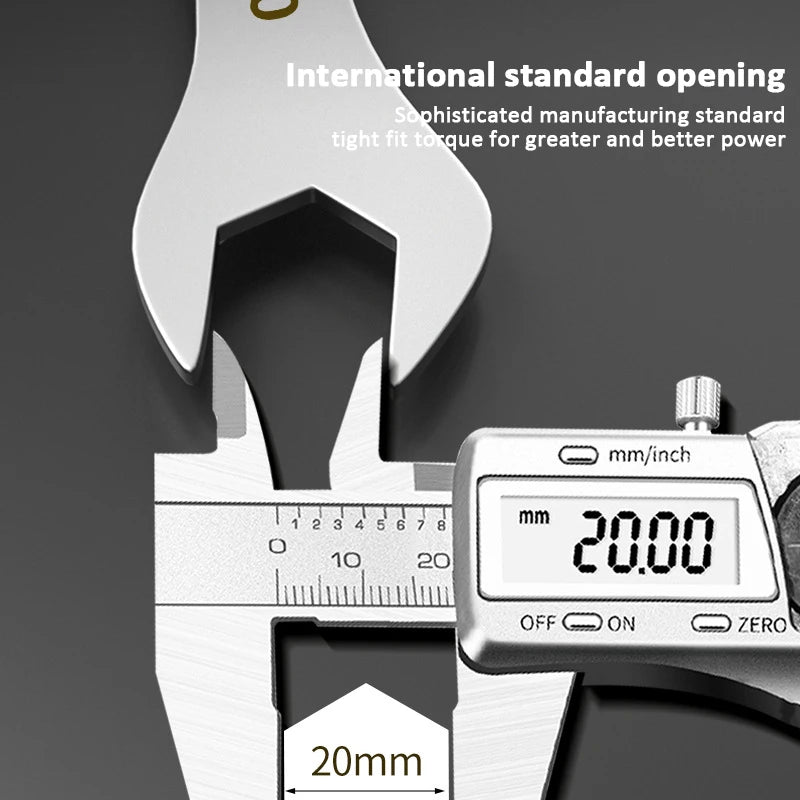 Chave de extremidade aberta ultrafina 5-32mm chaves de catraca universais chave de dupla finalidade