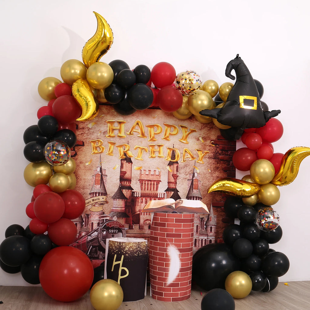 Kit Harry Potter chapéu seletor-118 peças