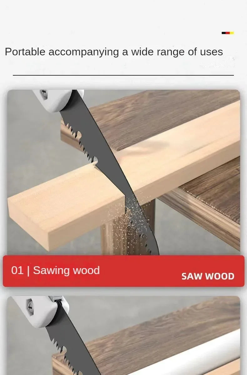 Serra de mão dobrável multifuncional para jardim podador ferramentas jardinagem árvore