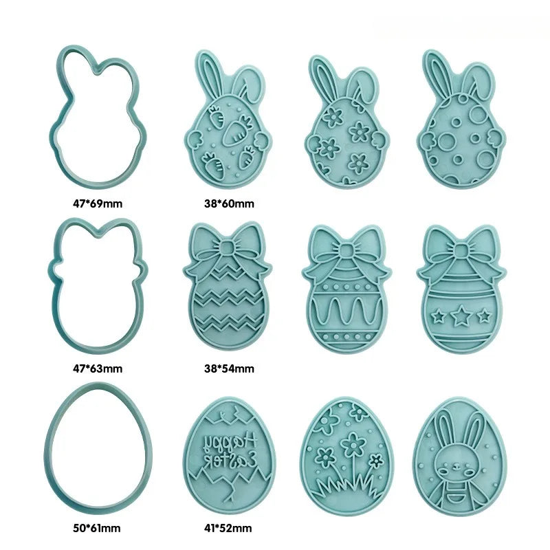 Molde e Carimbo de Páscoa 3D