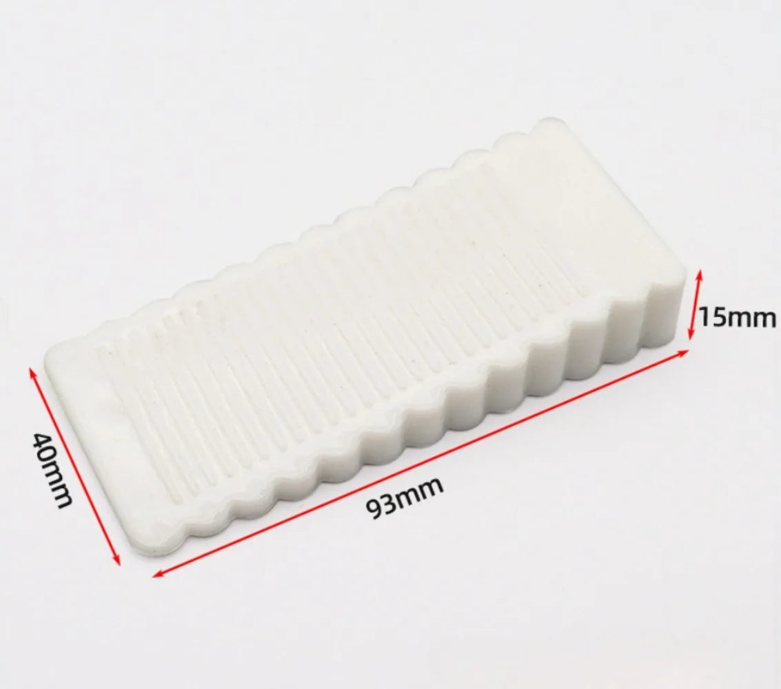 Peça anti-colisão para batente de porta